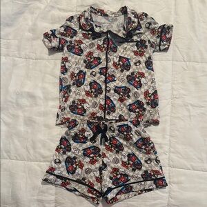 Mario kart boys Print Pajama Set